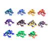 Magnetic 3D Printed Frog Toy Movable Joints Frog Fridge Magnet Articulated Animal Figurine Home Office Computer Monitor Decoration