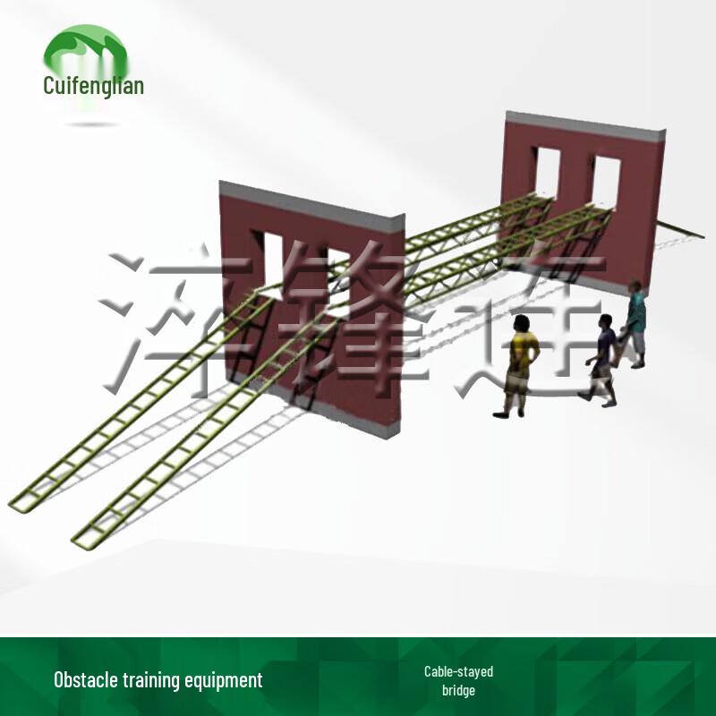 600-Meter Obstacle Course Training Equipment