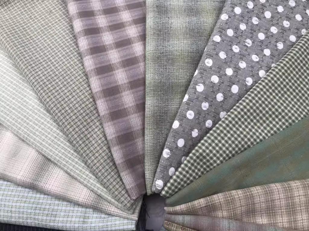 DIY Japonia Mała Grupa Tkanin Tkanina Barwiona Przędzą, do Szycia Ręcznie Robionego Patchworku Quiltingu Krata Paski Kropki Losowy 1 Styl/partia