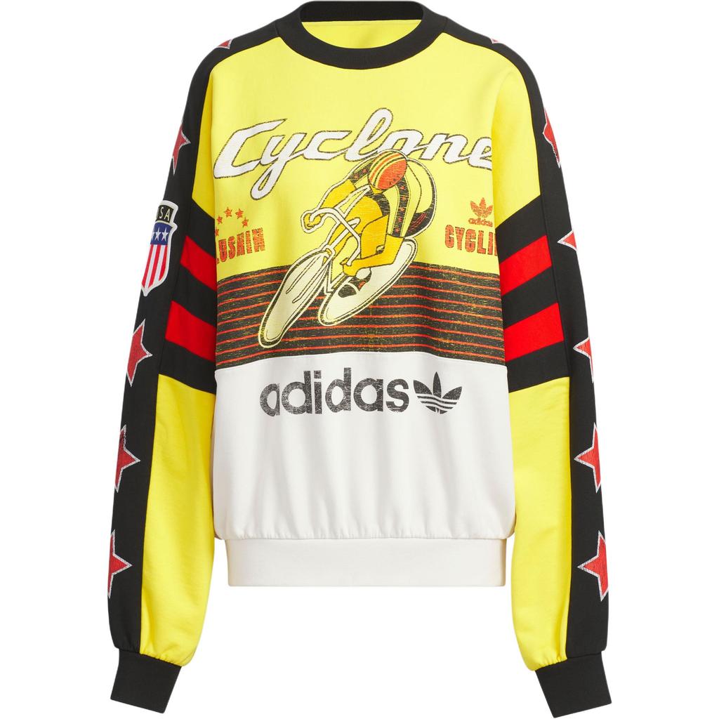 Adidas Originals Adicolor Classics Trefoil Crew Sweatshirt Men's Yellow KG3145