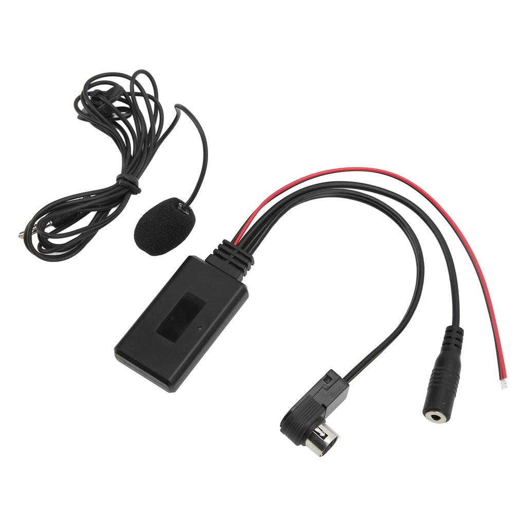 Bluetooth Aux Cable Audio Adapter for Alpine KCA121B AINET CDA9857 Smart Phone Microphone Handsree