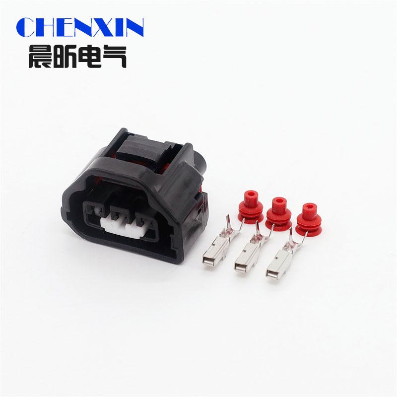car accessory 3 Pin 11261 Female Auto Sensor Connector Throttle Automotive Plug 7283-1133-10