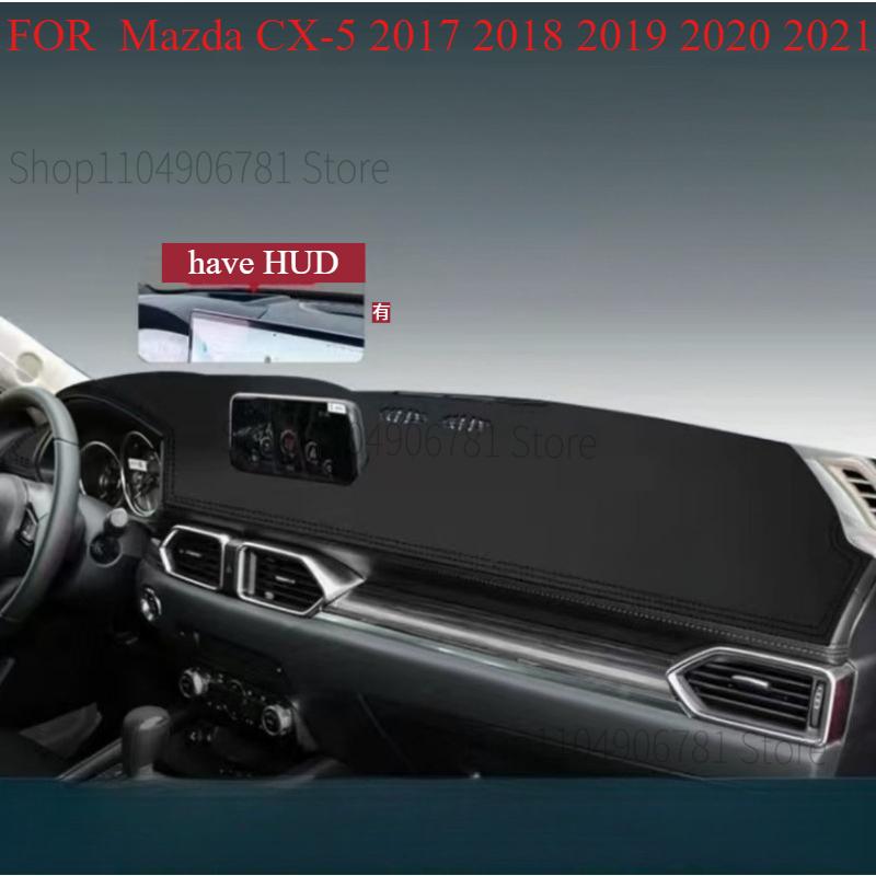 

FOR Mazda CX-5 2017-Car Dash Mat Dashmat Dashboard Mat Cover Sun Shade Dash Board Cover Carpet Accessories front B