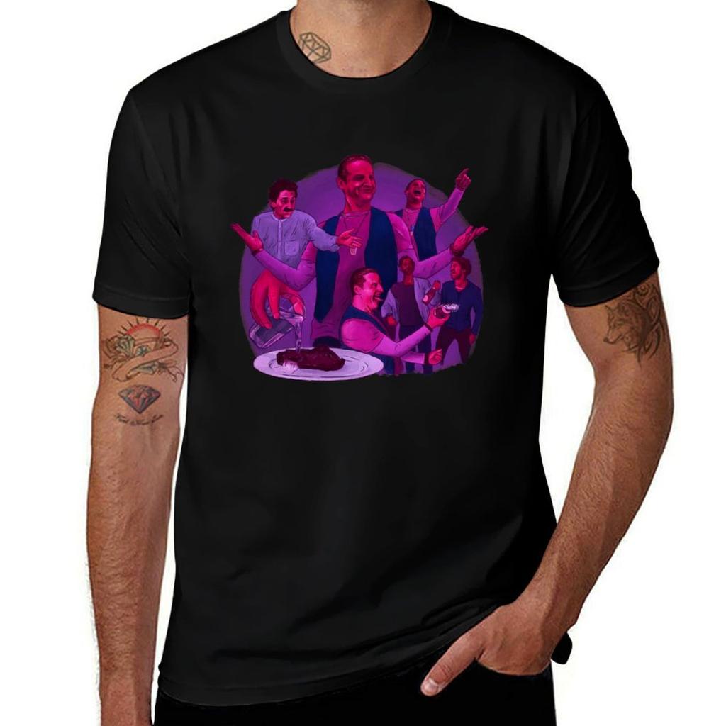 Dangerous Nights TShirt Casual Loose Fit Summer Tee Shirt