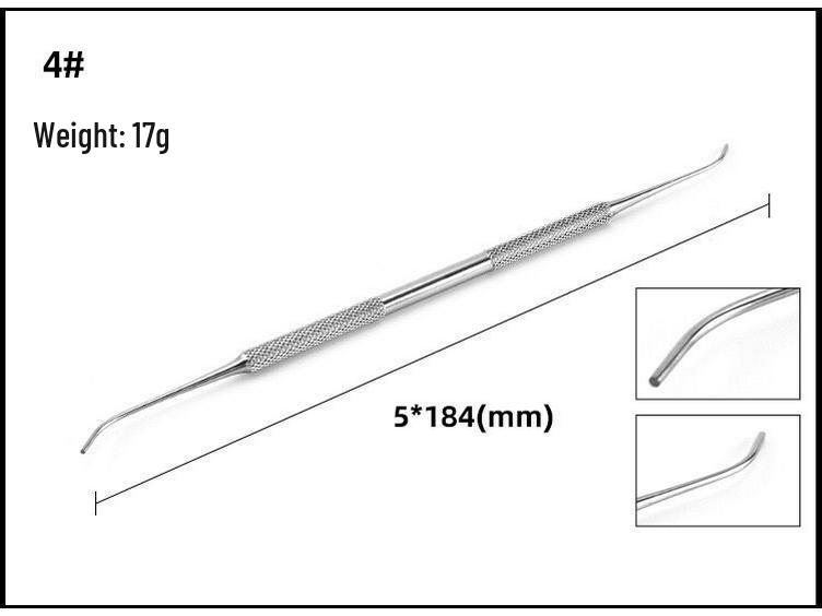 Set de Îngrijire Dentară din Oțel Inoxidabil: Instrumente de sculptat și umplere cu cuțit și lingură de ceară