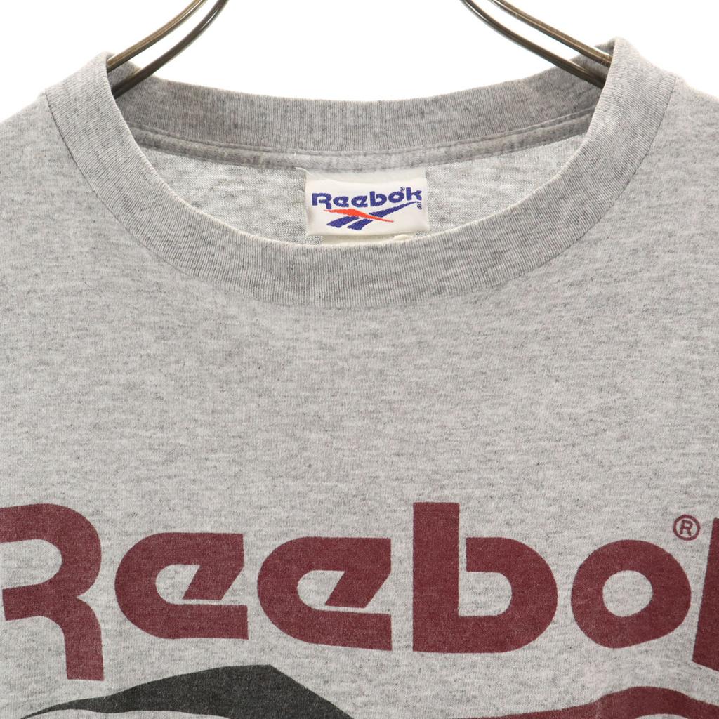 Reebok Short Sleeve T-shirt M Gray Men's Used