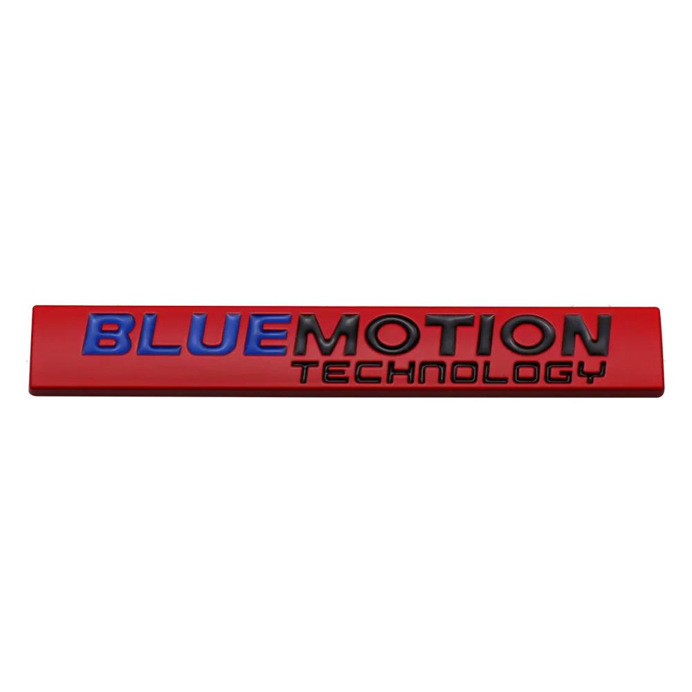 AABIO1 Metal BLUEMOTION Car Fender Side Badge Rear Trunk Emblem Sticker for Volkswagen VW Tiguan Polo Bora Golf Passat Jetta Touareg