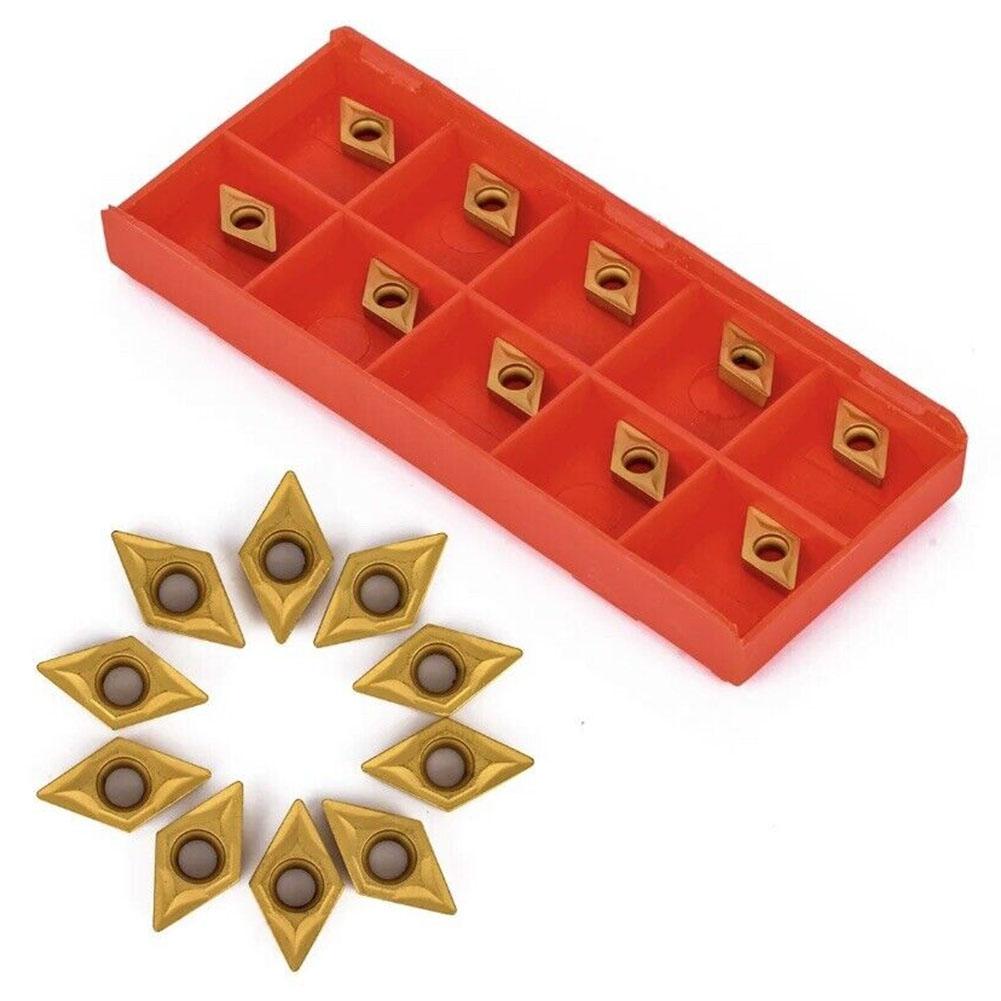 50 Pcs DCMT070204 Insert Boring Bar Cutter Carbide Inserts