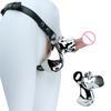 FISTSX Metal Penis Harness Male Chastity Device Penis Attachment Cock Ring Metal Penis Sheath Chastity Pants Fetish Sex Toys