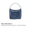 GOYARD Boheme Hobo Canvas With Calfskin Hobo Bag, Handbag, Shoulder Bag Women's Pearl Blue BOHEMEPMLTY-91CL91P
