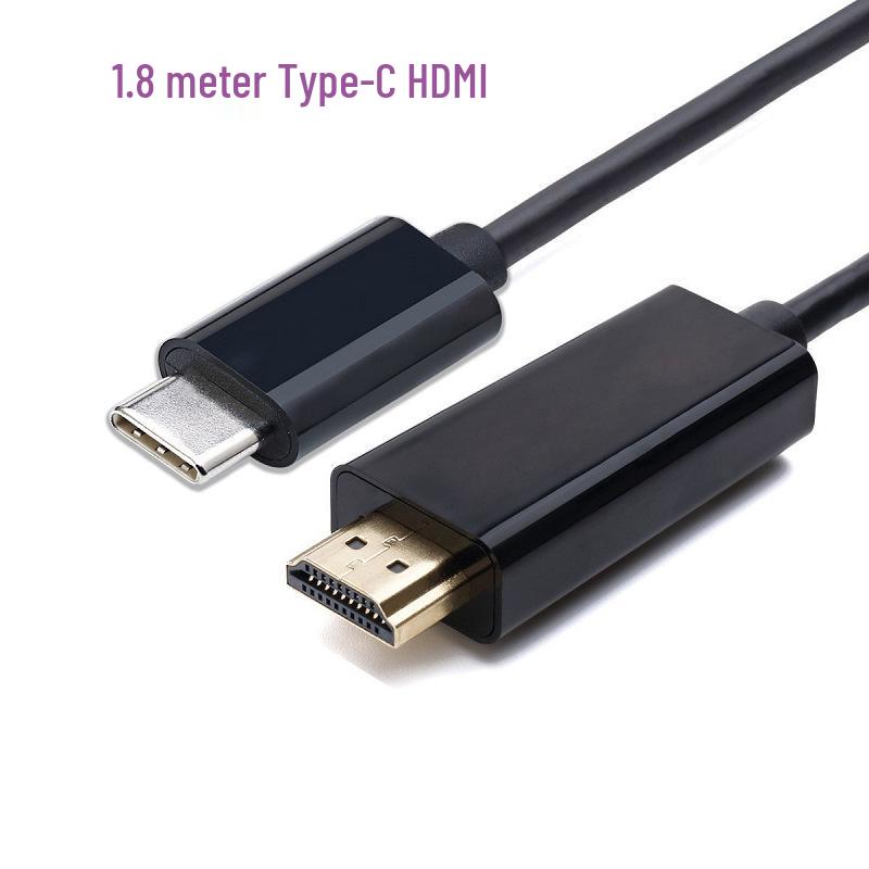 2m Type-C To HDMI 4K Projection Cable for Mobile To Monitor Connection
