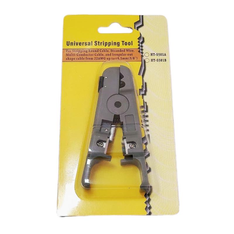 Versatile 3-in-1 Wire Stripper & Adjustable Network Cable Tool Multifunction Wire Stripper Card