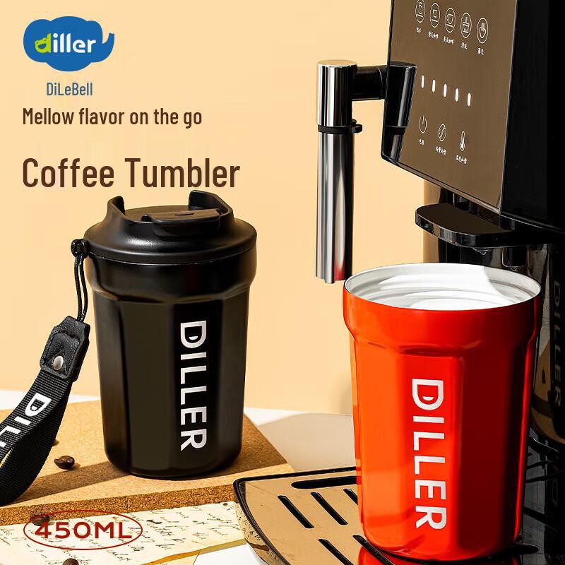 Dilebel 316 Stainless Steel Ceramic Lined Insulated Tumbler