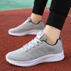 New breathable mesh shoes deodorant casual sports shoes lightweight soft sole non-slip travel running shoes