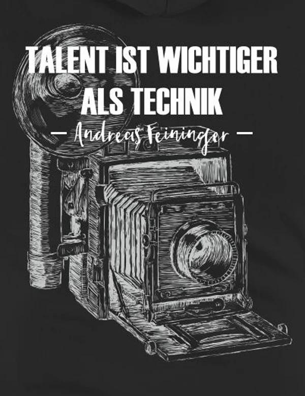 Photographer Talent Is More Important Than Technology Antique Camera T Shirt Short Sleeve Casual 100 Cotton ONeck Mens Tshirt S