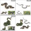 Realistic Snake Model Pvc Reptile Figure For Kids Educational Display And Decor