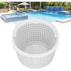TOPINCN Skimmer Basket Compatible with Automatic Skimmers, ABS SPX1091C Replacement Skimmer Filter Basket with Handle for Swimming Pools Spas Hot