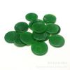 Malaysian Jade 25mm Round Pendant for DIY Earring & Necklace Jewelry - Dry Green Inlay Accessory