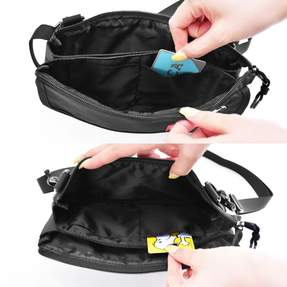 2-Room Shoulder Bag RD Name Snoopy SPZ-4294