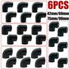 6X 42/60/75/90mm Plastic L-Shaped Air Pipe Elbow Outlet Connector For Webasto Eberspaecher Diesel Parking Car Heater Accessories