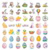 DIY Packaging Sticker  Easter Festival Gift Decoration Gift 50PCS