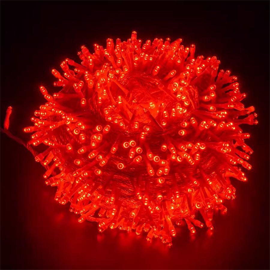 High Density 2000/4000 LED Christmas Garland Light Outdoor Wedding Party Fairy Light Waterproof Christmas Tree String Light