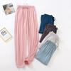 Japanischer Neuer Stil Heimservice Damenhose Frühling und Sommer Dünn Modal Locker Große Größe Einfarbige Hose für Zuhause Damen Unterteile
