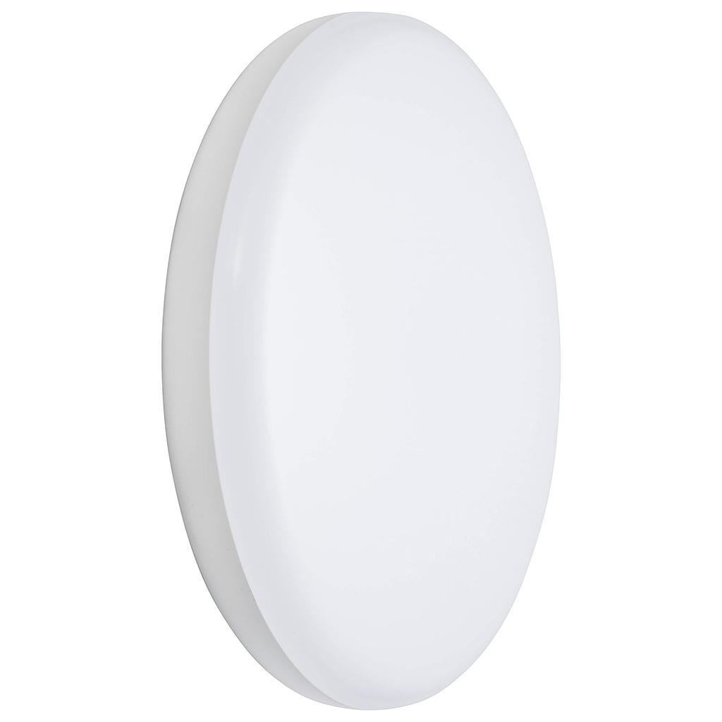OHM LED Bathroom Light, 100W Equivalent, Warm White, Electrical Installation Required, Diameter 305mm X Height 85mm, OHM Electric, LT-F5415KL, 06-3909