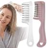 Hair Root Treatment Applicator Scalp Essential Oil Comb, Round Massage Ball Teeth Design, 10ml Capacity, Comb for Growth Clear Leakproof Portable
