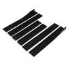 Car Side Skirts 2.2m Glossy Black Rocker Panel Exterior Lower Side Bottom Line Extensions Splitter Lip Diffusers