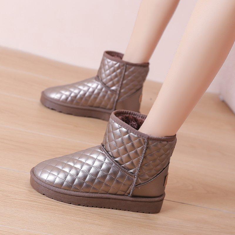 Warm Snow Boots for Women Shoes Woman Comfortable Ankle Boots Women Winter Ladies Shoes New Classic Thickened Fluff Chunky Boots Woman