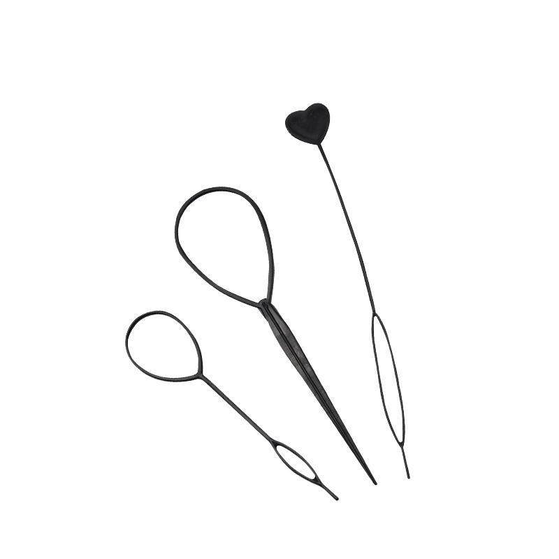 6 Pcs/Set Multiple Magic Hair Braided Tool Women Girl Hair Donut Bun Maker Hairpins Twist Hair Clip Styling Tool Hair Accessory