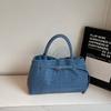 Handbag: European and American Retro Tote Bag with Suede and Large Capacity for Commuting