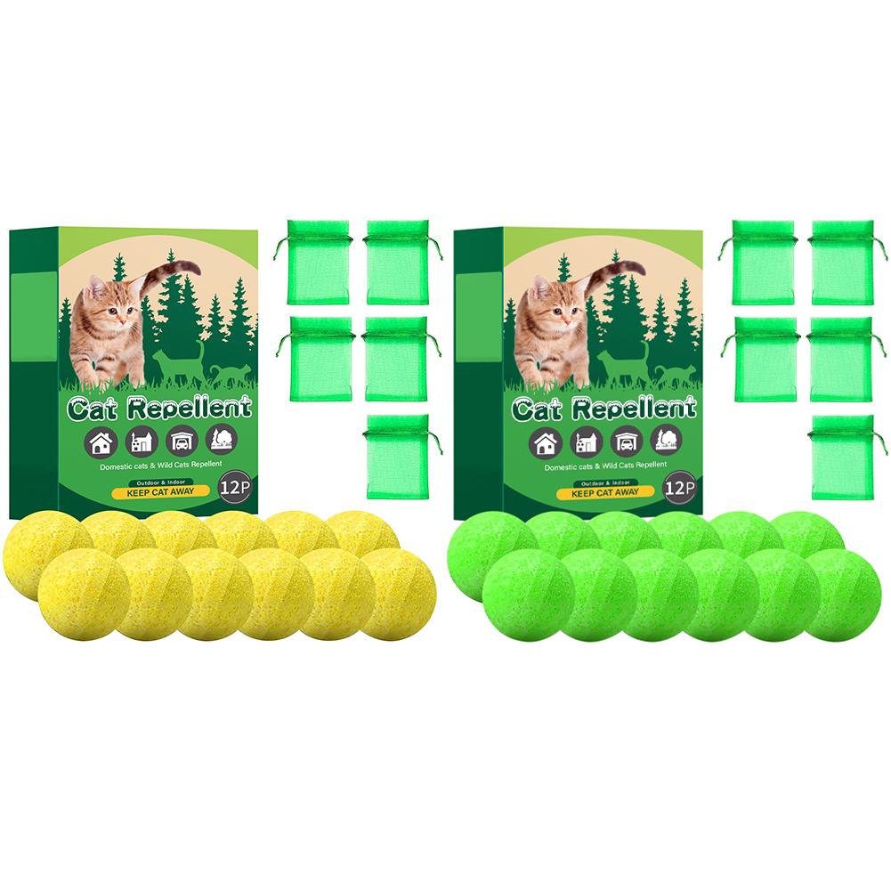 12Pcs Dog Deterrent Anti Cat Scratch Cat & Dog Nature Repellent To Keep Feral Cats Stray Dogs Out of Yard