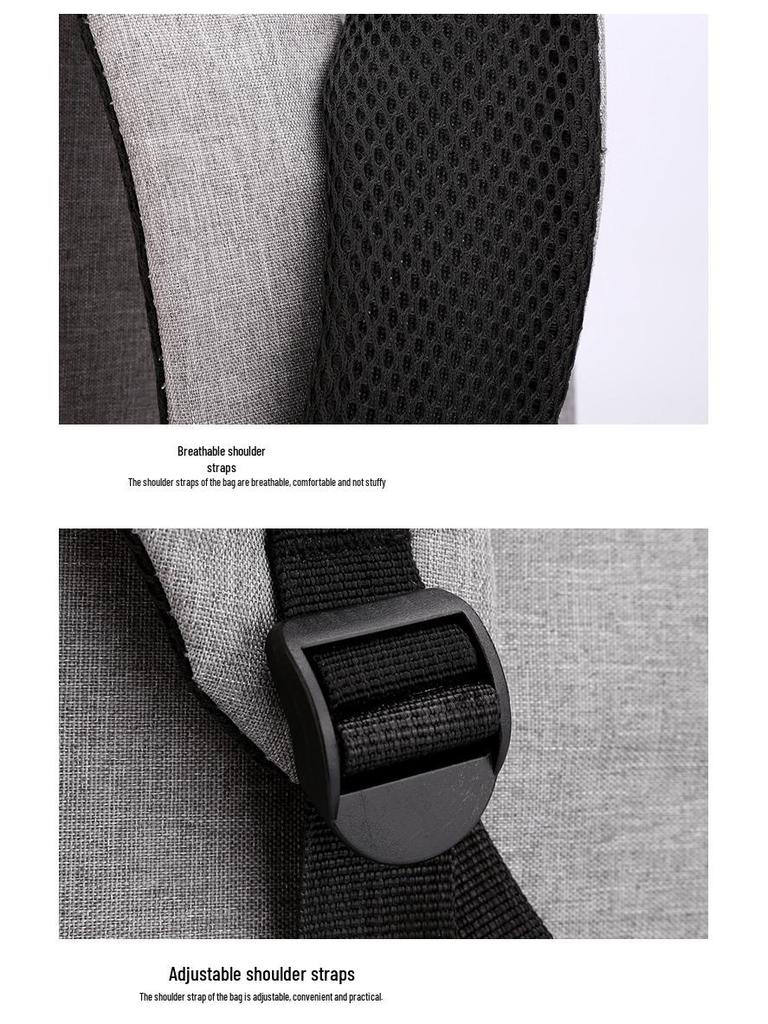 Men's Large Capacity Business Laptop Backpack for Travel and School