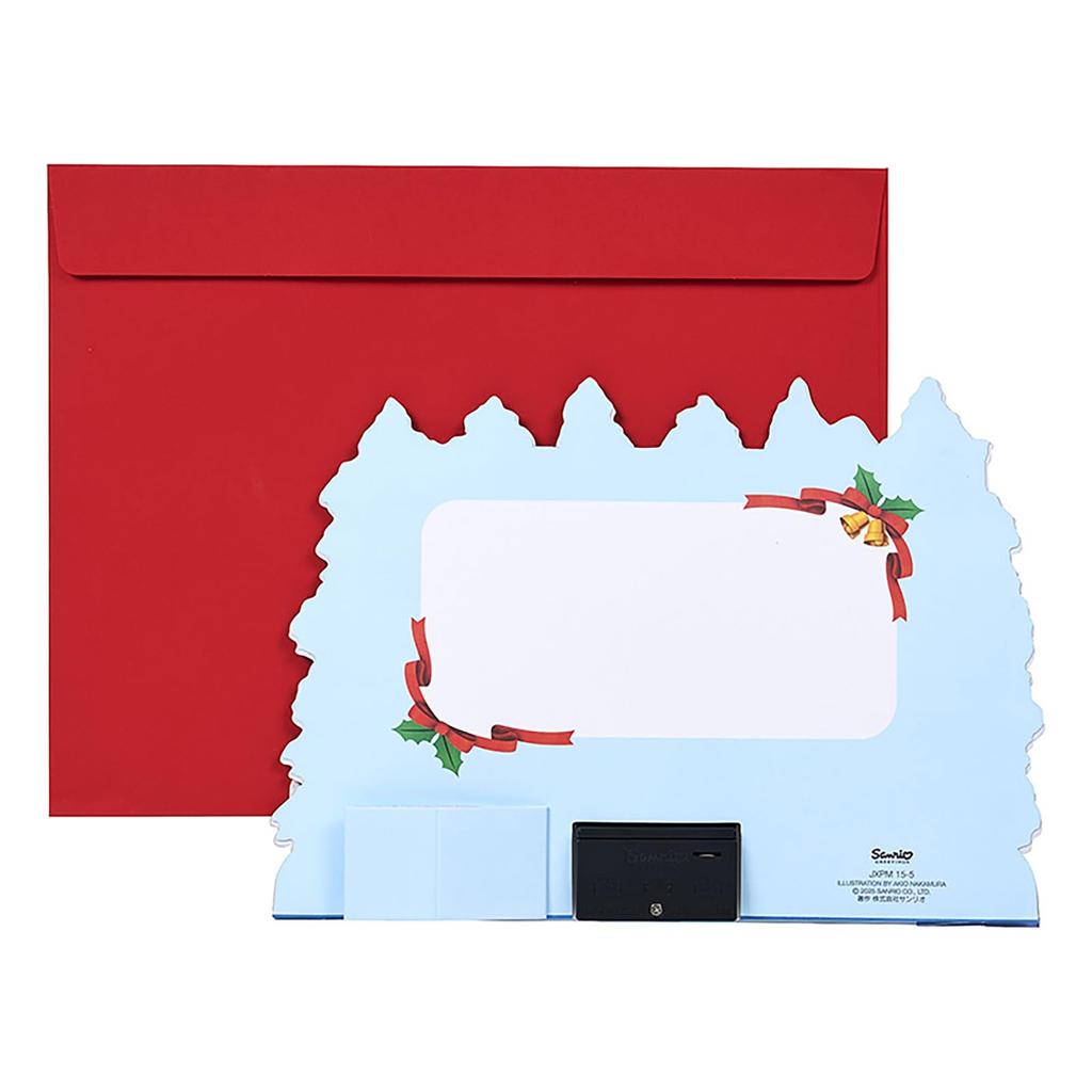 Sanrio Christmas Message Christmas Lights Illumination House JXPM 244350 Card, Card, & Melodies, 15-5,