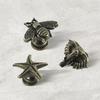 1pc Zinc Alloy Vintage Cabinet Knobs Decorative Animal Shape Cabinet Handle DIY Furniture Hardware Drawer Pull Handles Wardrobe