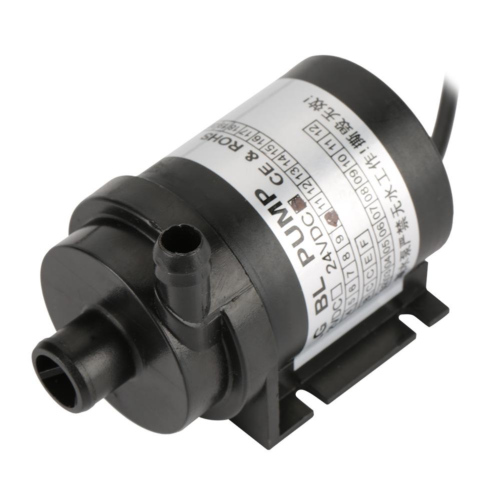 24V10W Black High Temperature Resistance Circulation Low Noise Brushless Water Pump