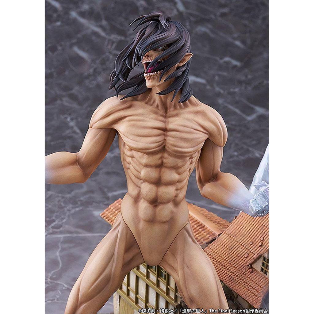 TV Anime On Jaeger Attack On Titan Plastic Painted Finished Figure "Attack Titan" "Eren Ver. Condemnation"