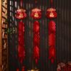 2026 Hästens år Vårfestival Smällare Hänge Kinesiskt nyår Lyckobringande tecken Hänge Hem Butiksdekoration Gåva