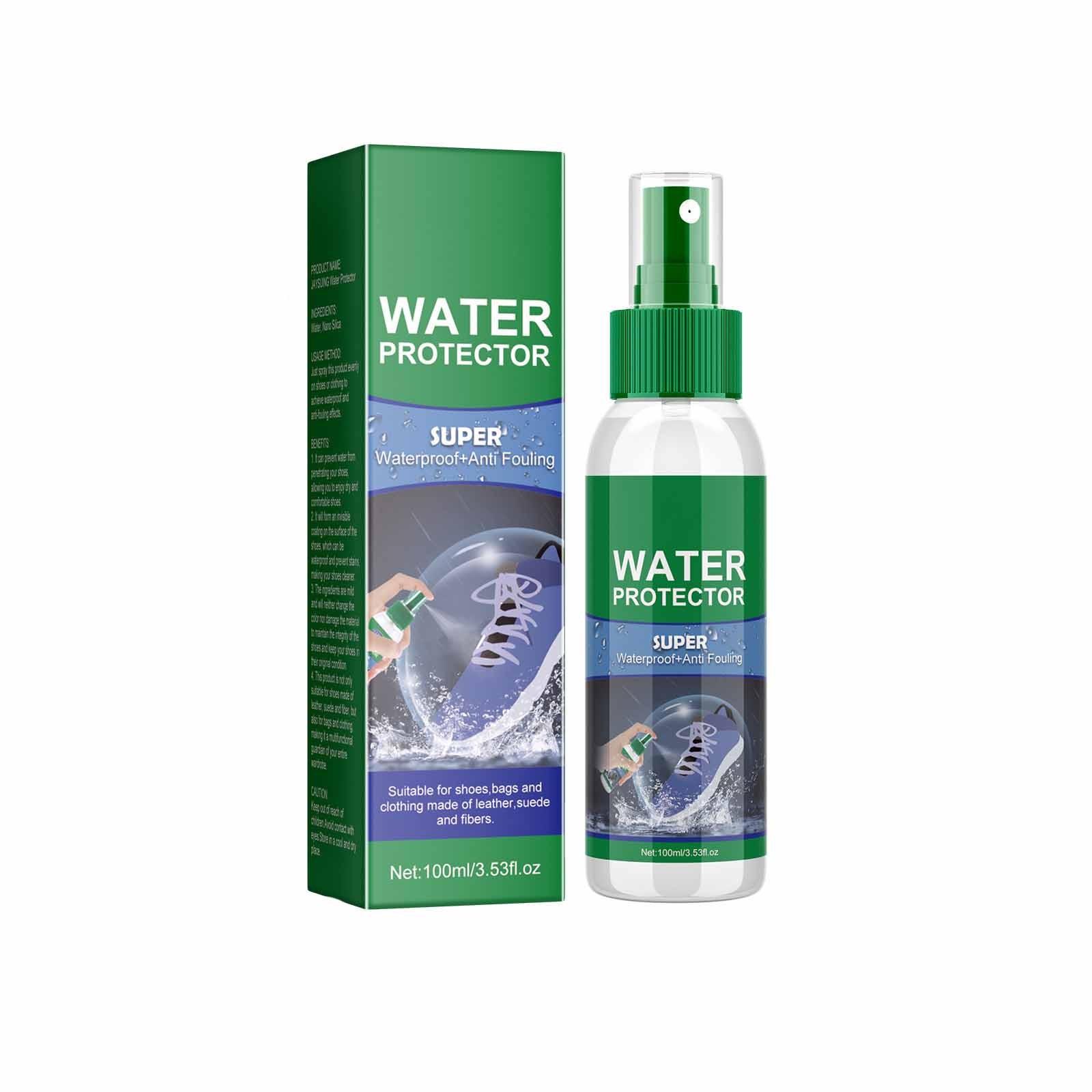 

Водоотталкивающий спрей для обуви Кожаные ботинки Гидрофобный Очищающий Защита от пятен Грязи Без запаха Портативный спрей 100 мл One Size