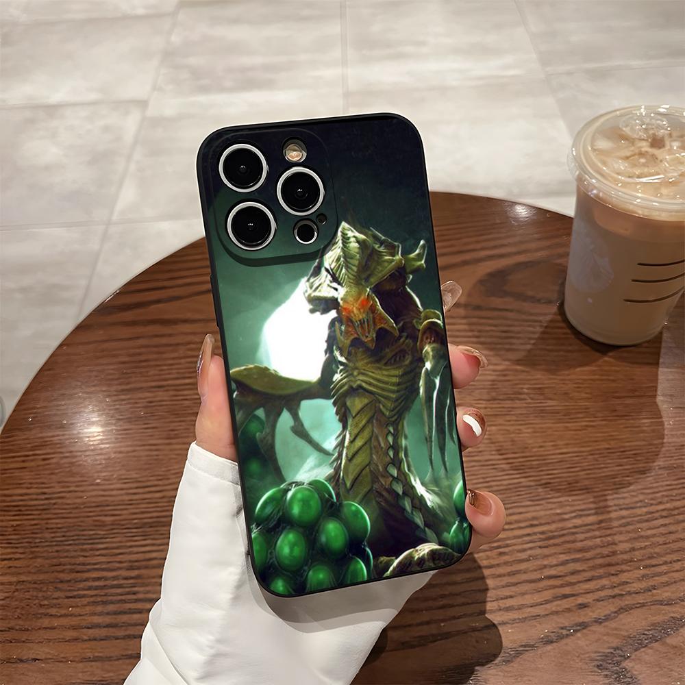 Phone Case For 17 Pro Max Iphone 14 Pro Max 12 16 15 13 Pro 11 Xr X Xs 8 7 Plus Back Cover Game About S-StarCraft 2 Zerg
