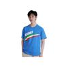 Adidas Country Sports Training Series Round Neck Pullover Breathable Short Sleeve T-Shirt Men Tops Blue D89128