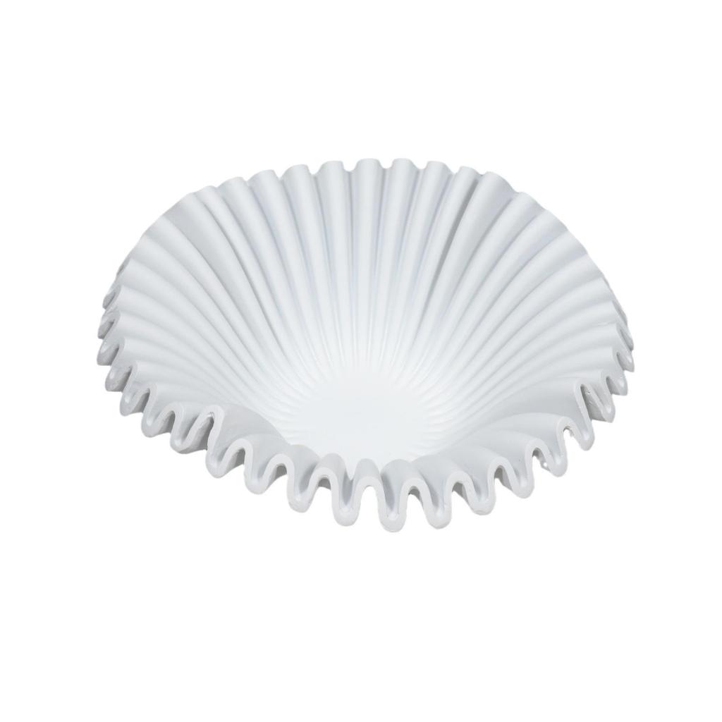 European Wave-Shape Resin Candy Tray Ornament for Home, Living Room & Dining Room Decor