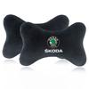 LQLT3 Car Neck Headrest Pillow Car Seat Neck Pillow Head Neck Support for Skoda Octavia RAPID Superb Fabia Kodiaq Kamiq Karoq Auto