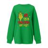 Crewneck Sweatshirt For Women Fall Graphic Sweatshirts Vacation Long Sleeve Drop Shoulder Pullover