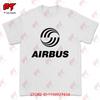 Airbus Black Retro Logo European Aviation Geek Royal Blue Cotton T Shirt