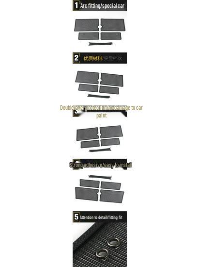 Maxus 22 G90 Insect Screen Sequins Diamond Mesh Radiator Decorative Sticker