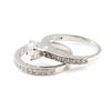 Silver Ring 'For Life' duo