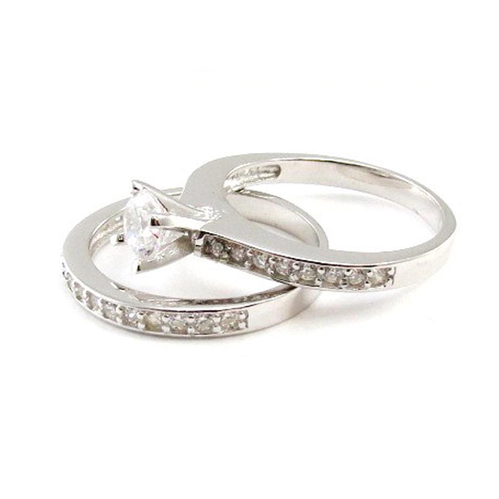 Silver Ring 'For Life' duo